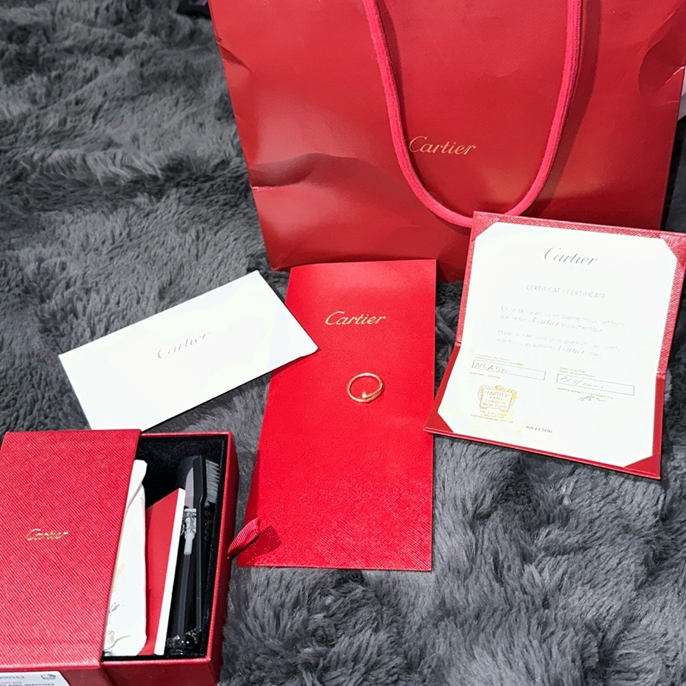 CARTIER JUSTE UN CLOU RING, SMALL MODEL